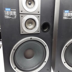 Pioneer CS-A5000 3-Way Speakers Pair 120W Assembled in USA Soft Dome – Works