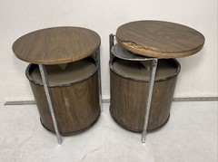 Vintage Pair of Zenith Circle of Sound Speakers READ DESC