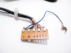 PIONEER PL-115D TURNTABLE PARTS — audio patch cable cord assembly