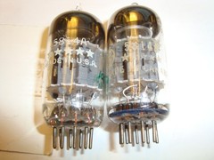 Pair of 5814A Tubes, GE 5-STAR, Good Ratings