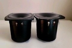 NOS Peerless 4&Prime; Midrange Speakers Pair From 1997 Polypropylene Cone
