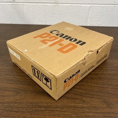 Canon P21-D Paper Printing Calculator Complete w/ Box – Needs ink – Working