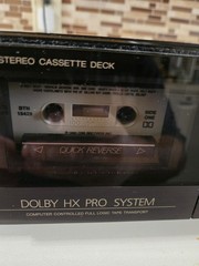 JVC TD-R421 Stereo Cassette Deck Dolby HX Pro Tested Working