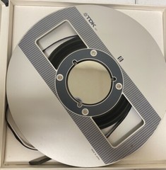 TDK LX 35/180Bm 10.5&Prime; Metal Reel Vintage Japan Untested Sold As Is