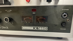 akai x 165d reel to reel player—with dust cover– tested and works