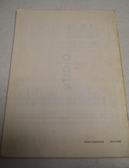 Original ReVox A 700 Manual