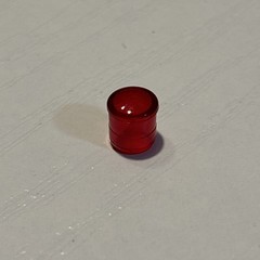 1 New Red Diffused 5mm CMC VCC LED Lens (plastic) Guaranteed