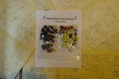 Fisher 460a amplifier restoration recap repair service rebuild kit capacitor fix