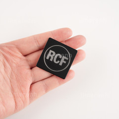 4PCS DIY RCF Aluminum Logo Badge Replacement Piece 40mm(1.57")