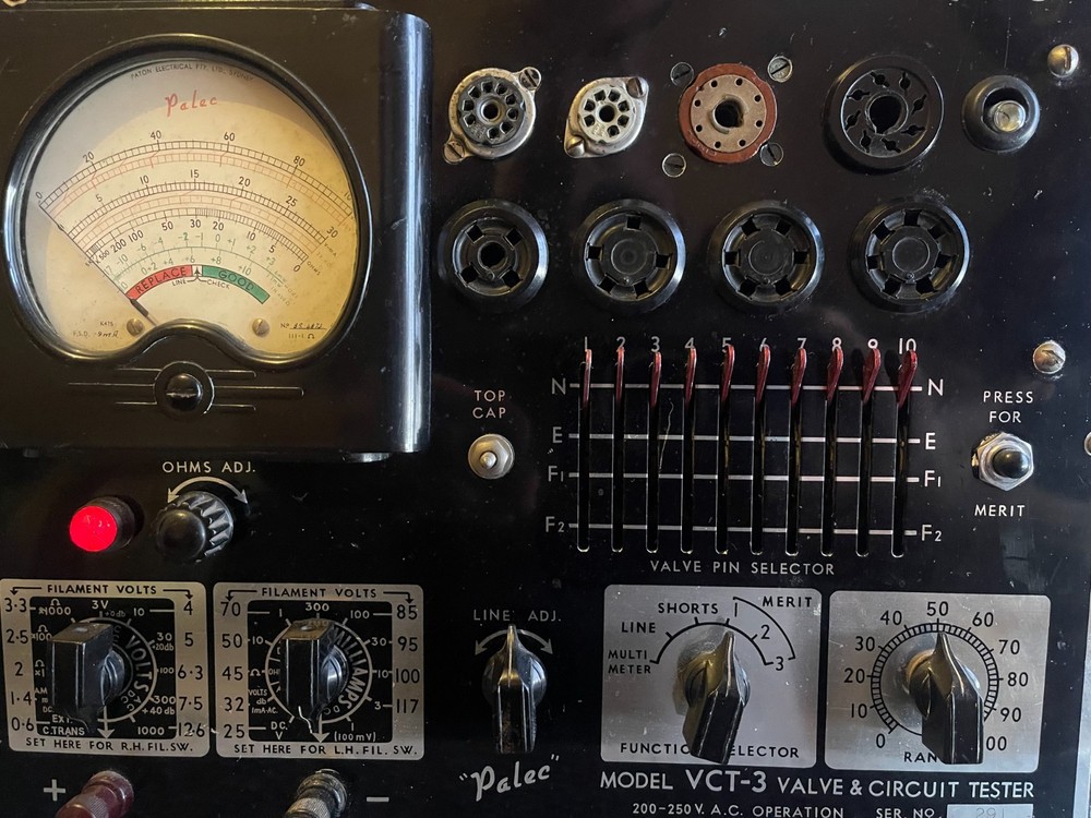 Palec Model VCT-3 Valve Tester Made in Australia.