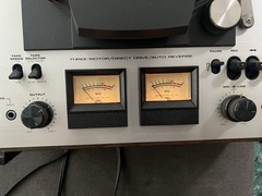 Akai GX-230D Tape Recorder Deck with original cover and Woodstock 2 reel working