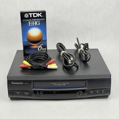 Panasonic PV-9450 Blue Line VCR 4 Head VHS Video Cassette Player No Remote WORKS