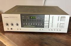 Pioneer SX-6 Champagne Receiver With AM/FM Tested, Working Order