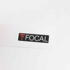 Focal Sound waterproof logo badge Sticker Decal 43mm(1.7&Prime;)X11mm(0.43&Prime;)