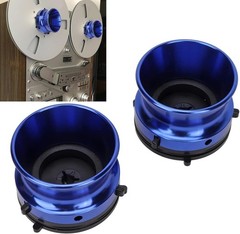 1 Pair Nab Hub Adapters, Reel to Reel Tape Nab Hub Adapter, 10 Inch Aluminium…
