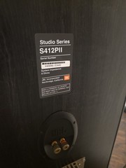 JBL S412Pll Studio Series Professional Studio Monitors Pair