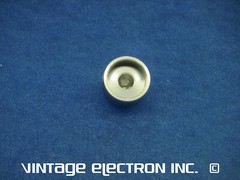 NEW Replacement DYNACO Knob (3/4&Prime; diameter) – SILVER Machined Aluminum