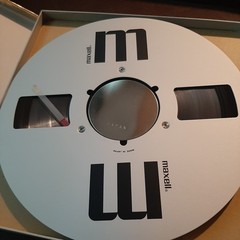 Vintage Maxell Ultra-Dynamic 35-180 10.5&Prime; Reel Metal NAB 1/4 » 192min 3600 Tape