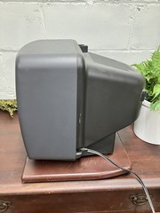 Sanyo Vintage AVM-1306 13&Prime; CRT TV Retro Gaming 1997 Vintage Works Coaxial Cable