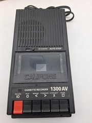Vintage NOS Califone 1300AV Cassette Recorder Original Box New Old Stock Tested
