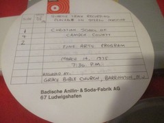 BASF 7 » Reel to Reel 1975 Fine Arts Tape