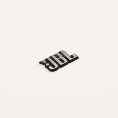 2pcs JBL Aluminum Silvery Logo Badge Replacement piece 23mm(0.90&Prime;)X 13mm(0.51&Prime;)