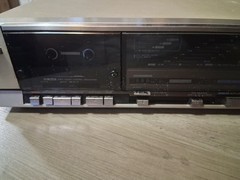 Vintage AIWA 3150 Stereo Cassette Tape Deck Powers and Lights up UNTESTED