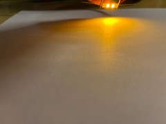 (6) 8v-ORANGE LED AXIAL LAMP -rt701 rt707 rt1050 rt1011 rt1020/Pioneer CT-F-BULB