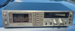 Vintage Project/One FLD-4050 Stereo Cassette Deck Silver Face NEEDS BELTS