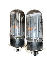 Lot Of 2 Delta (RCA-made) 5U4GB tube, rectifier,radio Untested.