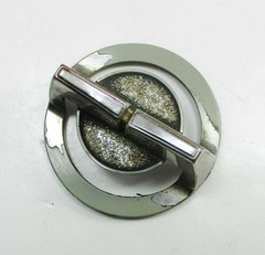 Vintage Television Channel Selector Knob (plastic ring)