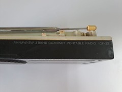 Sony ICF 22 FM/MW/SW 3 Band Receiver Vintage Radio Malaysia