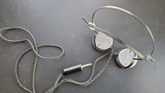 C.F. Cannon Co. Cannonball Master Headphones Black Silver 6.35mm Headband On-Ear