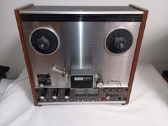 Teac 3300-10 Reel to Reel 4-Track 3-Head Stereo Tape Deck FOR PARTS OR REPAIR