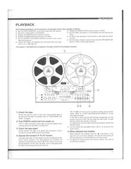 RT-909 Reel To Reel Tape Deck Owner&rsquo;s & Service Manual Fits Pioneer