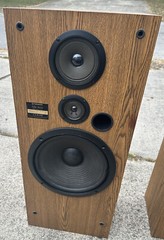 Vintage Pioneer 150W 3-Way Speaker system CS-K535 150W Japan & USA 36&Prime; WORKING!