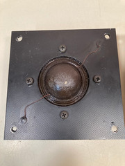 (2) Vintage Braun-a/d/s 2415901 LC5 2&Prime; dome midrange drivers (8ohm)