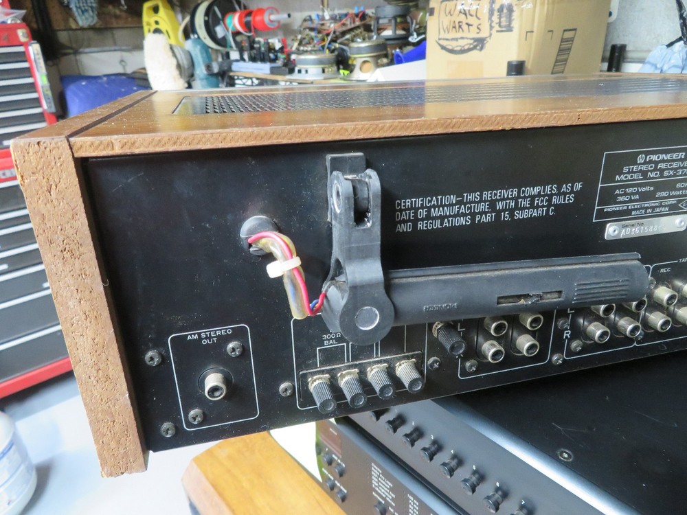 Pioneer AM Antenna holder-SX-3700 & others. NEW 3D part. ABS type