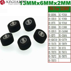 5PCS NEW Pinch Roller Audio Belt Pulley Tape for SONY RS-CH770 RS-TR777 SE-CA10