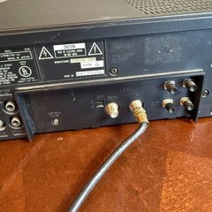 Vintage Emerson VCR870 VHS Player Made in Japan Retro Video Cassette Deck untest