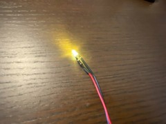 5 New WARM WHITE Wired 5mm LED Lights for Marantz Sansui Pioneer 6v-12v AC/DC 8v