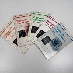 Lot of 5 Vintage RadioShack Engineer’s Mini-Notebook Forrest Mims Electronics