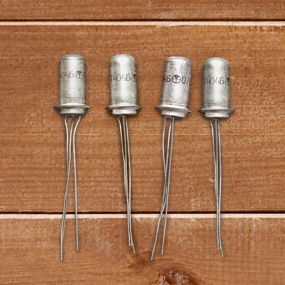 4pcs Transistors Germanium NPN GT404B (AC127 AC132 AC187) Fuzz Face Guitar USSR