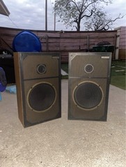 Vintage Pair of Pioneer CS-G103 50W Speakers