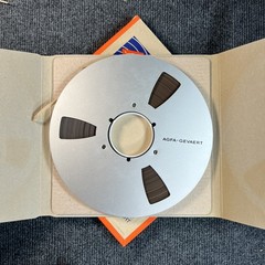 AGFA PER 525 Professional 1/4 Inch “Studio Tape », 730m/2400 Ft 10.5 inch