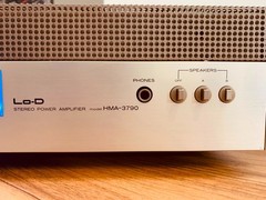 Hitachi HMA-3790 high quality vintage stereo integrated amplifier VU meter,Gift?