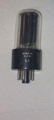 1x TV7B/U RTEST Factory NOS++ BAL. 1959 RCA 5Y3GT BLACKPLATES Lrg &lsquo;D&rsquo; Gtr Tube