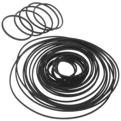 90 Pcs Radio Tape Belt Cassette Deck Belts Player Rubber Traction