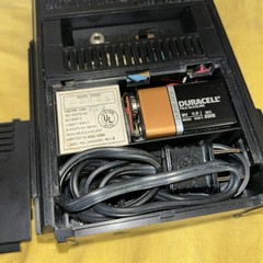 Vintage General Electric Two-Way-Power AM/FM Radio 7-2800 B Battery Operated