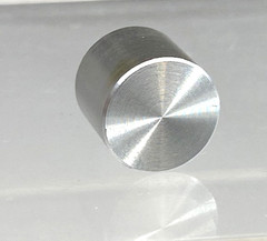 Genuine OEM Pioneer Turntable PL-117D Part – silver 33/45 start stop button cap